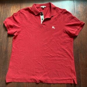 Preowned Burberry Brit Polo Shirt Size XL